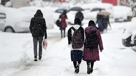 Halkapınar'da kar yağışı ve buzlanma nedeniyle 27 Şubat 2026 tarihinde
