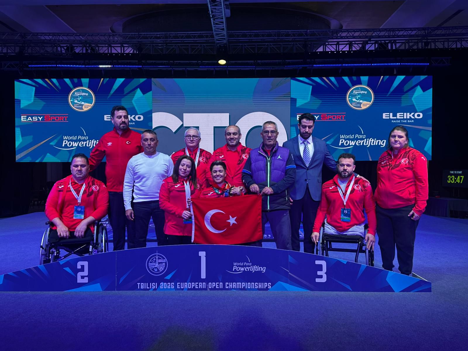 Meram Belediyespor’un milli para halter sporcusu Besra Duman, Gürcistan’da düzenlenen