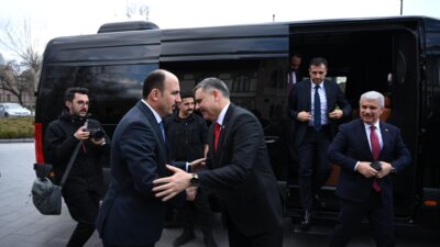 İçişleri Bakanı Mustafa Çiftçi, Konya Büyükşehir Belediye Başkanı Uğur İbrahim