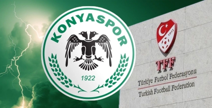 Konyaspor, maçta verilen tartışmalı hakem kararlarının ardından Türkiye Futbol Federasyonu’na