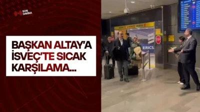 Konya Büyükşehir Belediye Başkanı Uğur İbrahim Altay, UID İsveç’in davetlisi