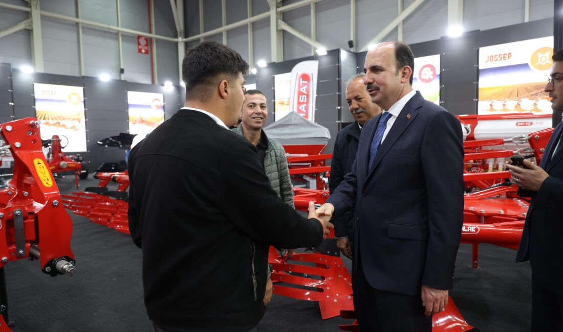 Konya Tarım Fuarı, Tarım ve Orman Bakan Yardımcısı Ebubekir Gizligider,