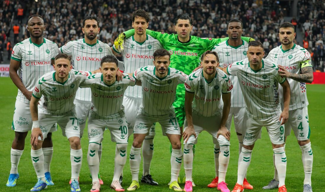 Tümosan Konyaspor Ziraat Türkiye Kupası’nda finale yükseldi. Konyaspor, Beşiktaş’ı evinde